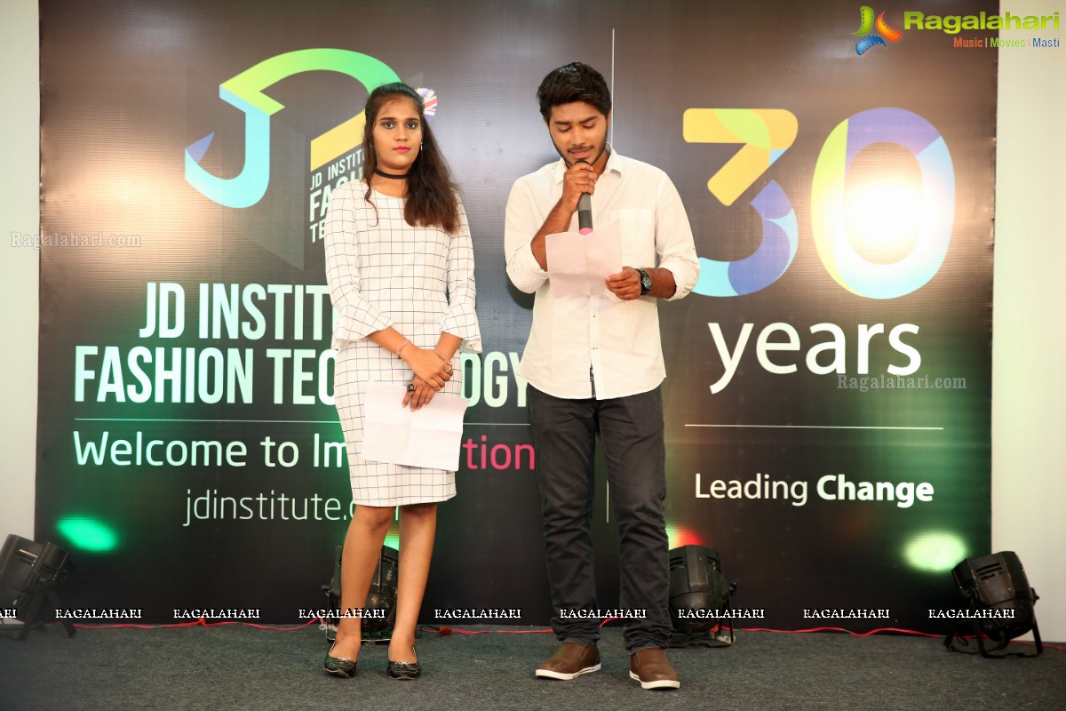 JD Institute of Fashion Technology Special Guest Actor Tanish