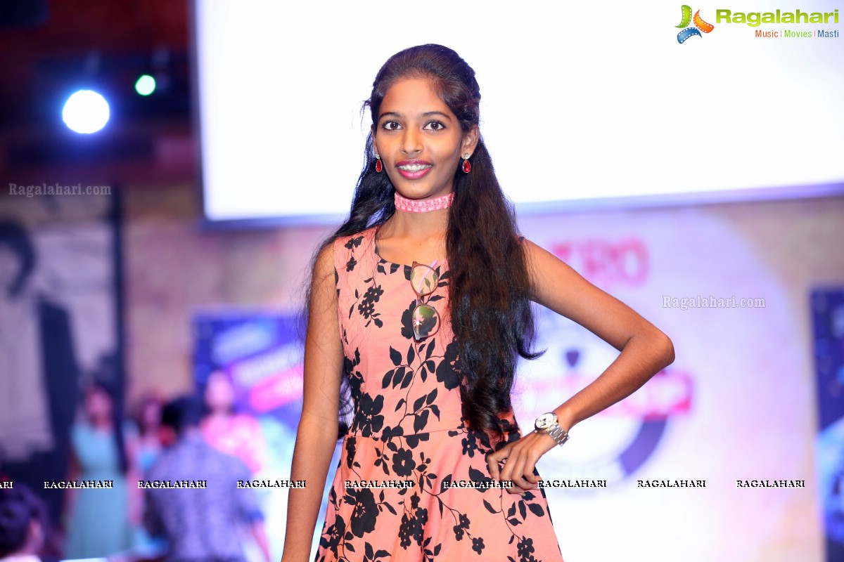 JD Institute of Fashion Technology Freshers Day Party & Fashion Show at Heart Cup, Kondapur