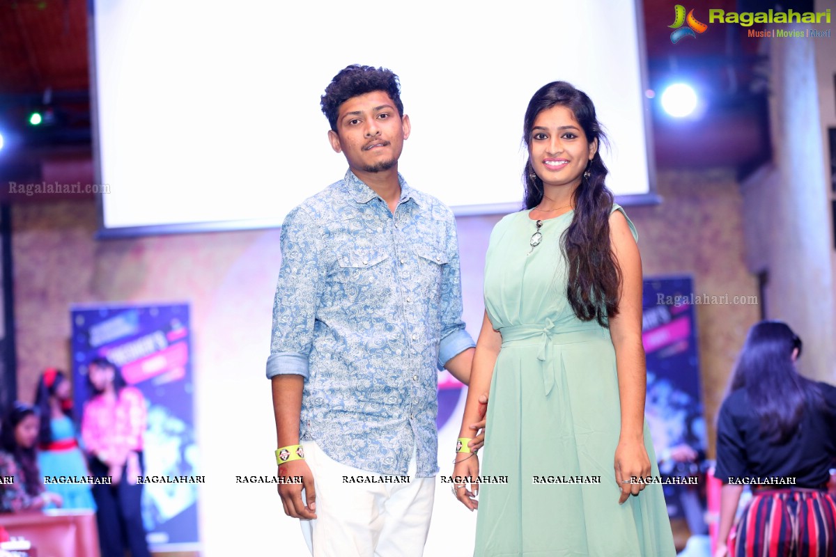 JD Institute of Fashion Technology Freshers Day Party & Fashion Show at Heart Cup, Kondapur