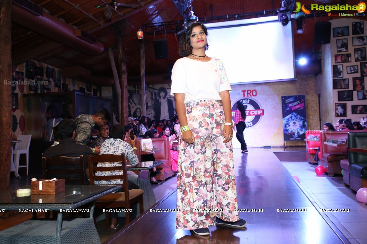 JD Institute of Fashion Technology Freshers Day Party & Fashion Show at Heart Cup, Kondapur