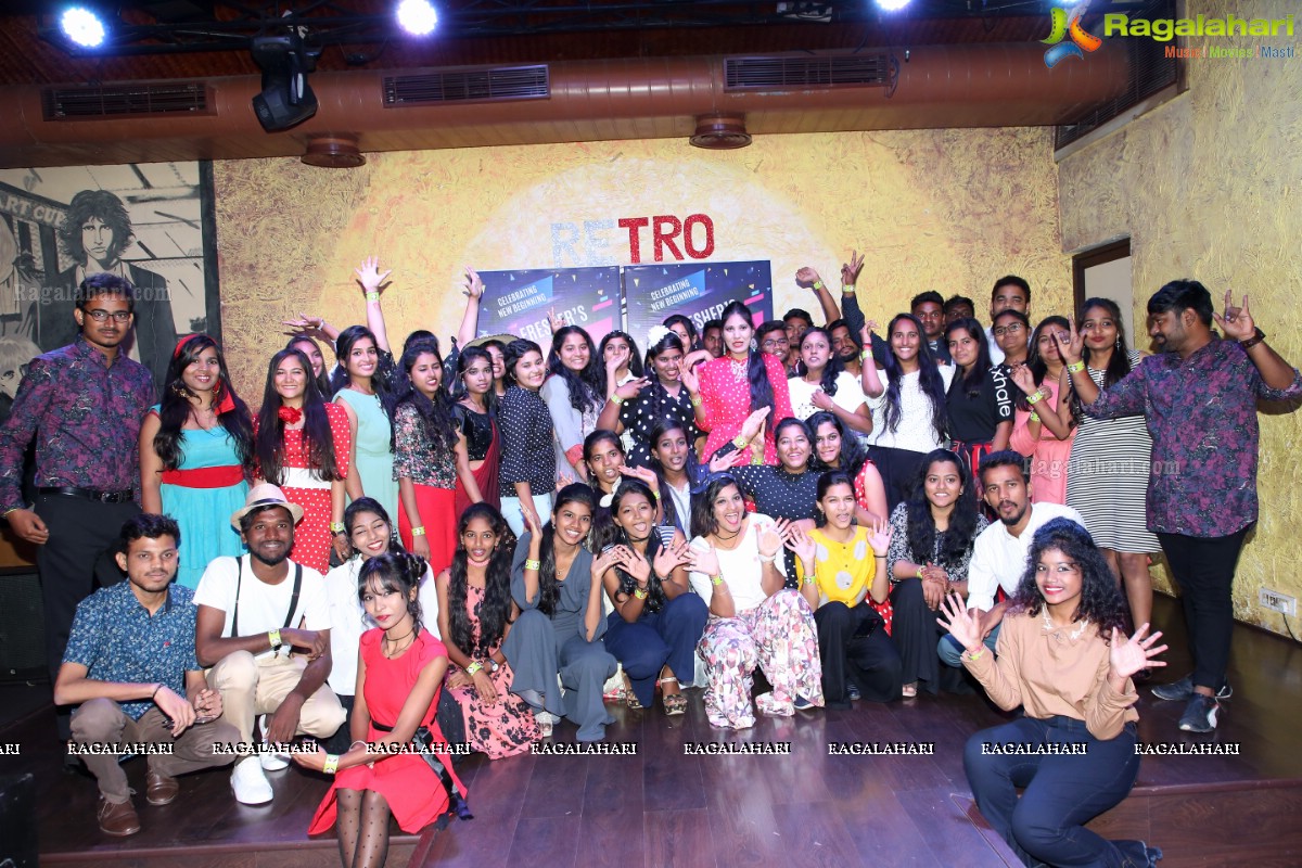 JD Institute of Fashion Technology Freshers Day Party & Fashion Show at Heart Cup, Kondapur