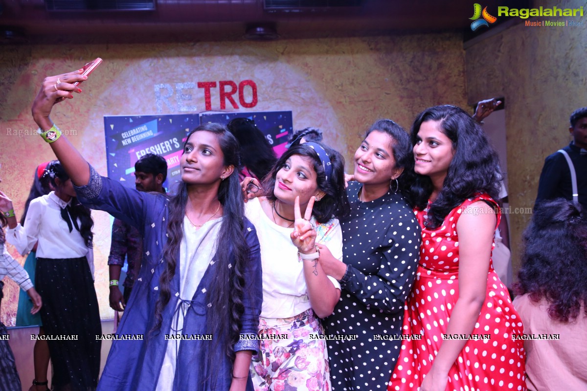 JD Institute of Fashion Technology Freshers Day Party & Fashion Show at Heart Cup, Kondapur