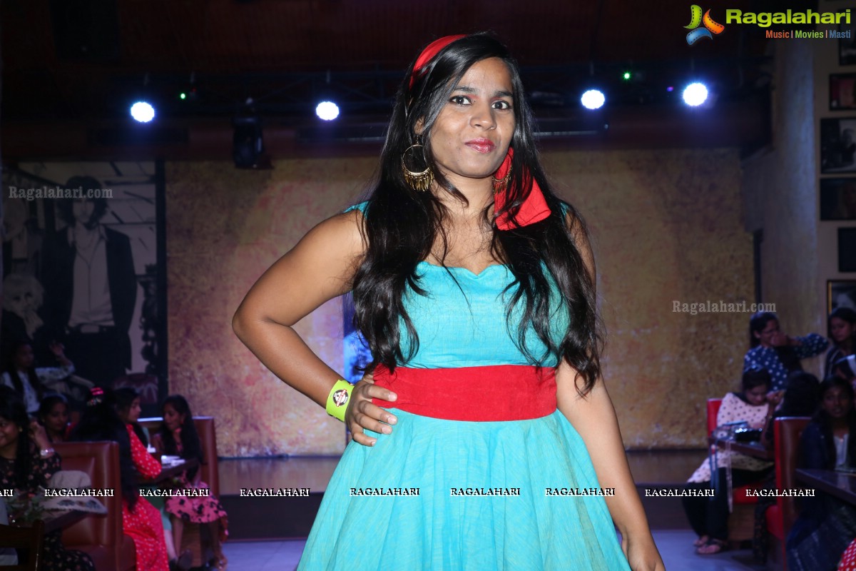JD Institute of Fashion Technology Freshers Day Party & Fashion Show at Heart Cup, Kondapur