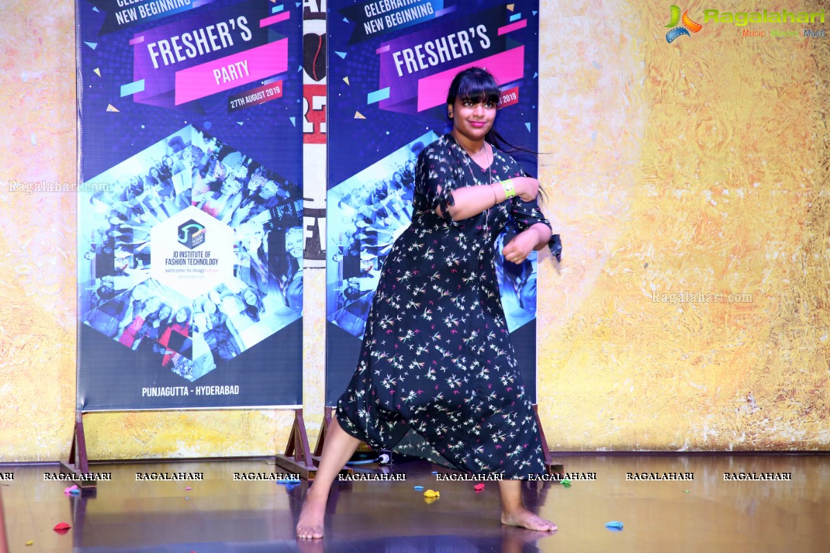 JD Institute of Fashion Technology Freshers Day Party & Fashion Show at Heart Cup, Kondapur