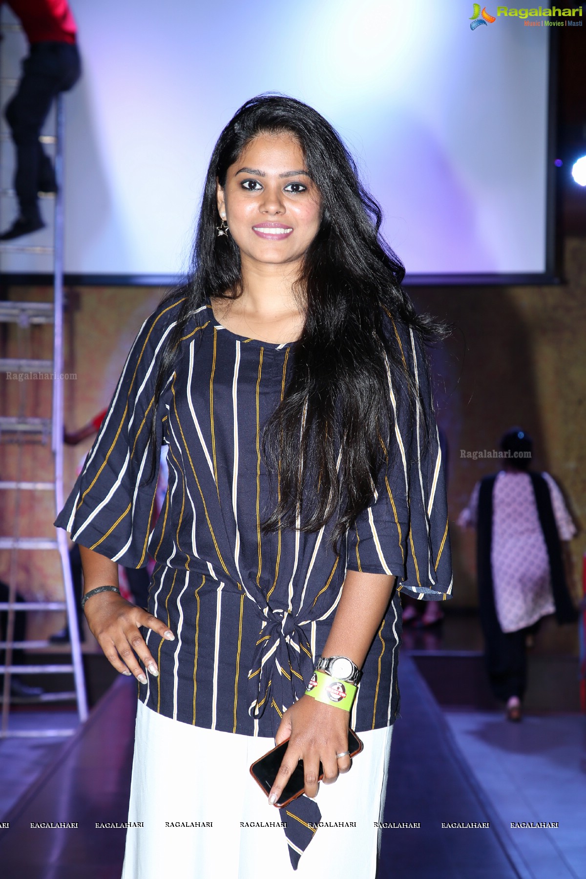 JD Institute of Fashion Technology Freshers Day Party & Fashion Show at Heart Cup, Kondapur