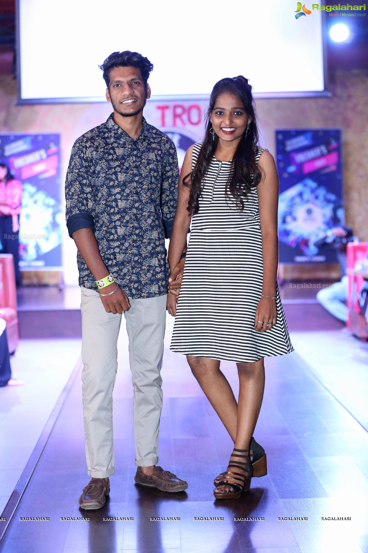 JD Institute of Fashion Technology Freshers Day Party & Fashion Show at Heart Cup, Kondapur