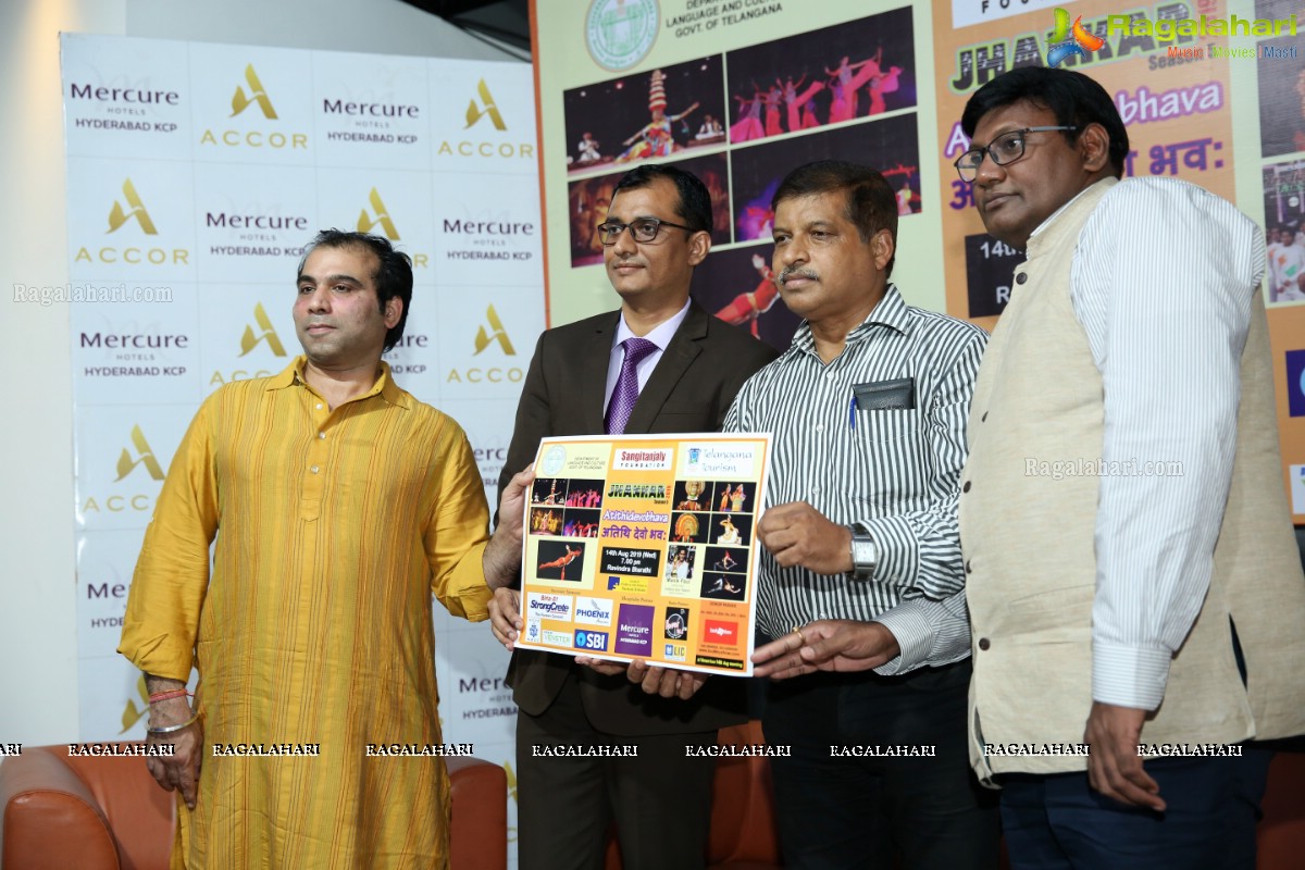Jhankar Season 5 'Atithi Devo Bhava' by Sangitanjaly Foundation Poster Launch