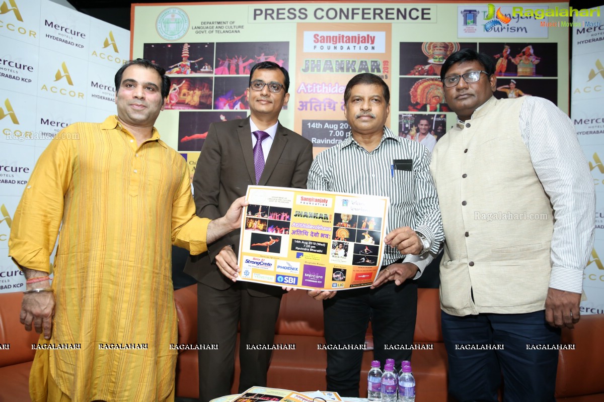 Jhankar Season 5 'Atithi Devo Bhava' by Sangitanjaly Foundation Poster Launch