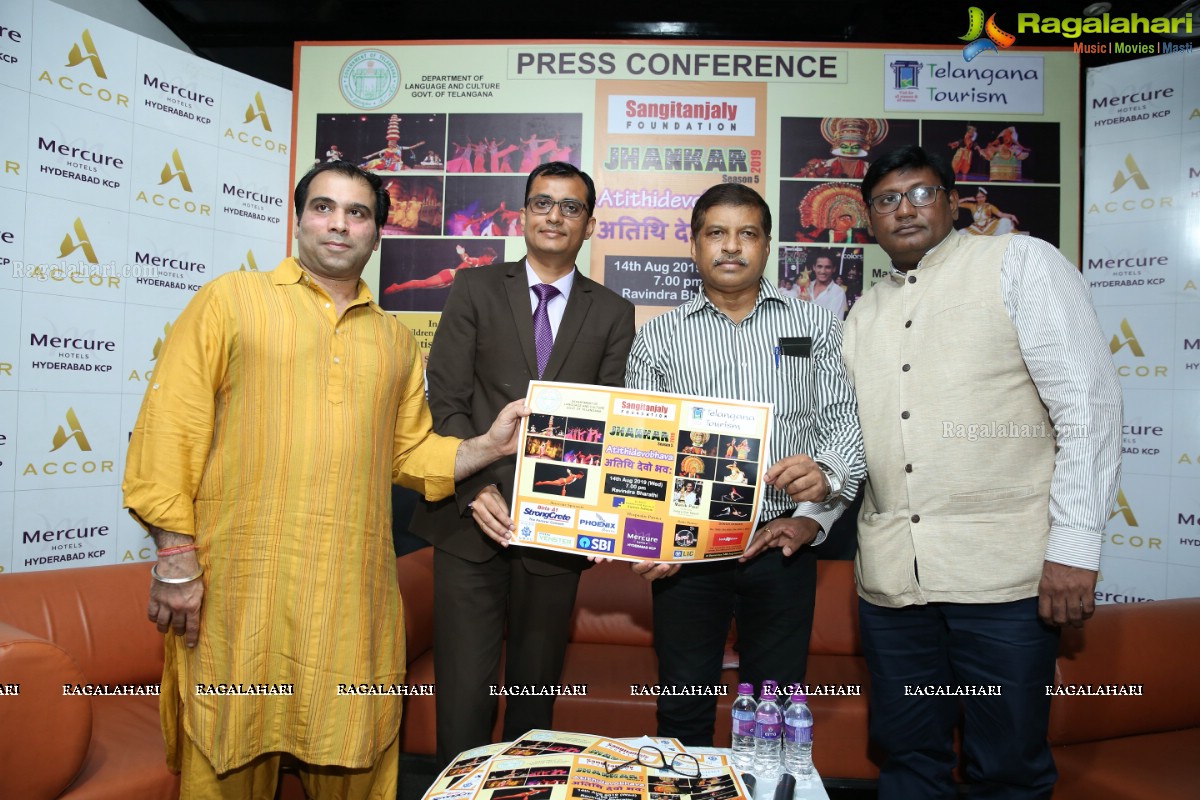 Jhankar Season 5 'Atithi Devo Bhava' by Sangitanjaly Foundation Poster Launch