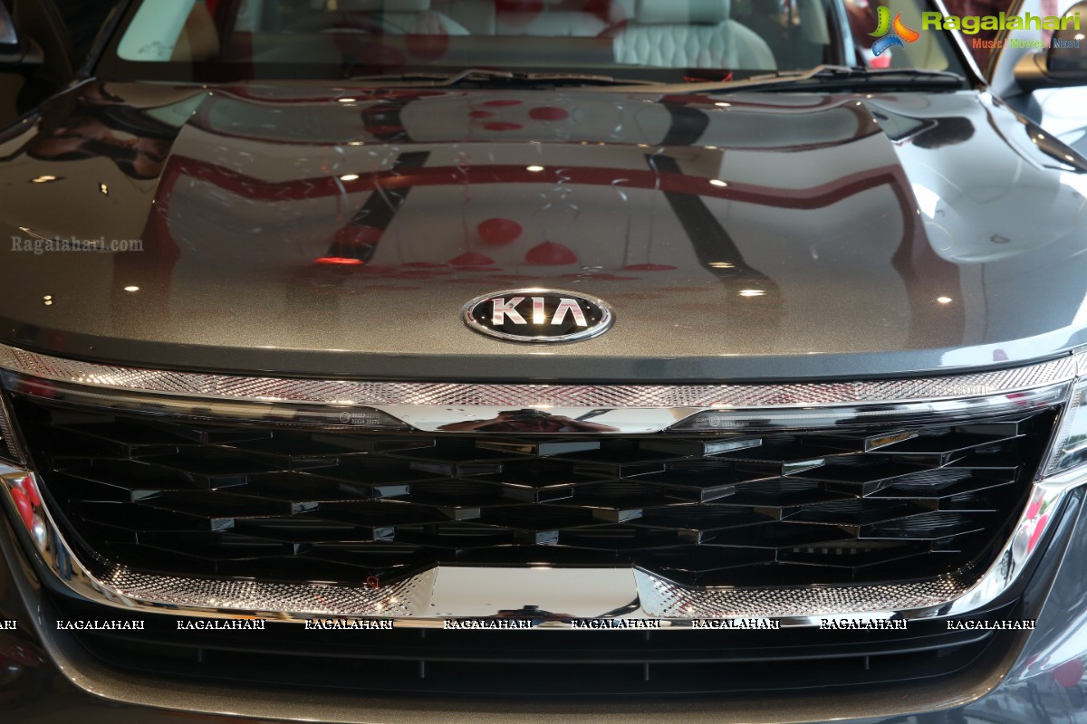 KIA Unveils KIA Seltos at Vihaan Auto, Kukatpally