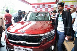 KIA Unveils KIA Seltos at at Kia Automotive at Kondapur