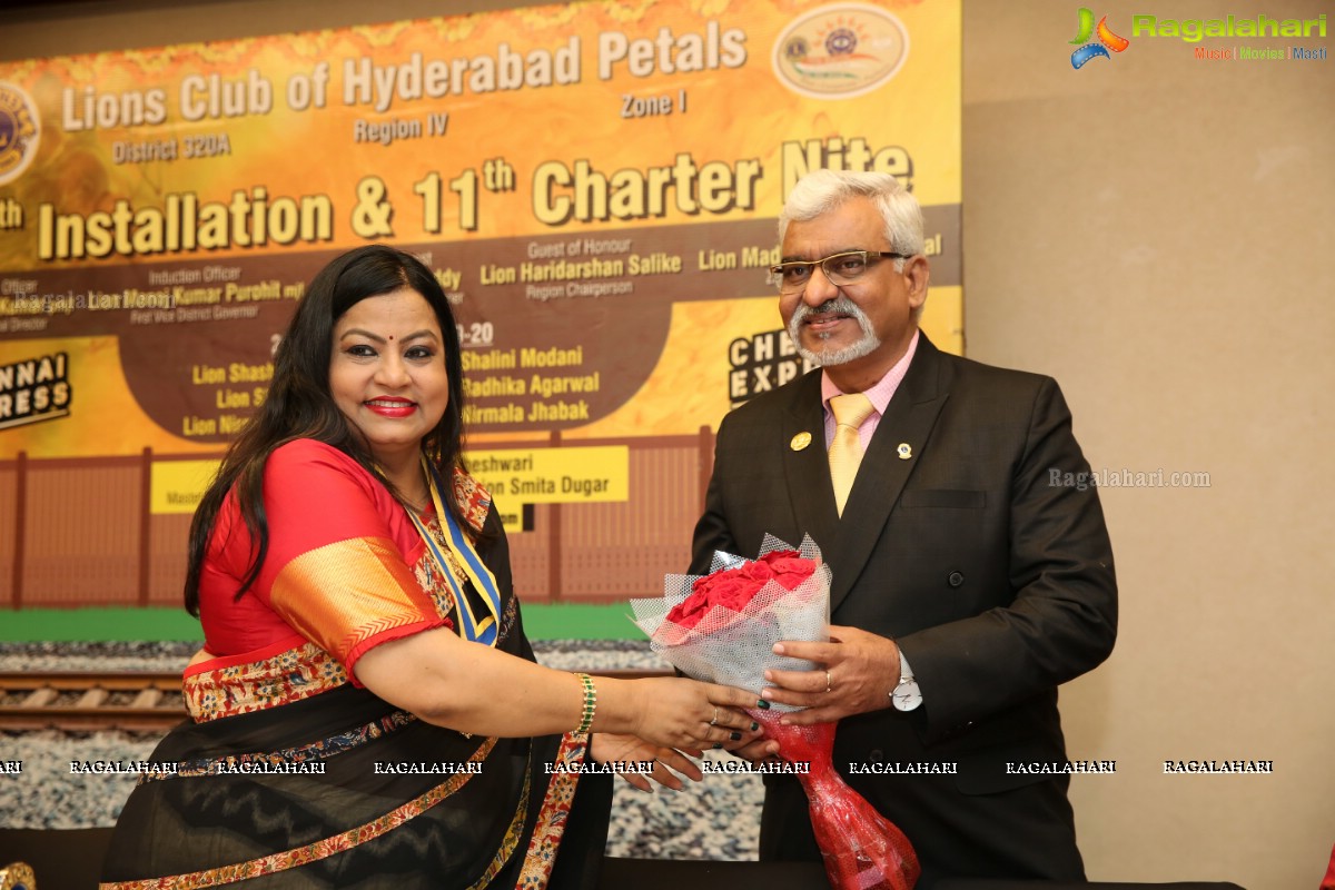 Lions Club of Hyderabad Petals 12th Installation & 11th Charter Night at Hyatt Place - Theme: Chennai Express