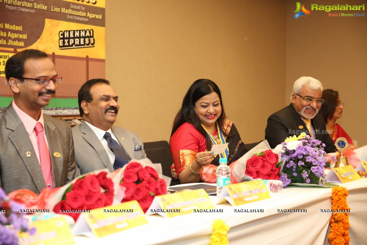Lions Club of Hyderabad Petals 12th Installation & 11th Charter Night at Hyatt Place - Theme: Chennai Express