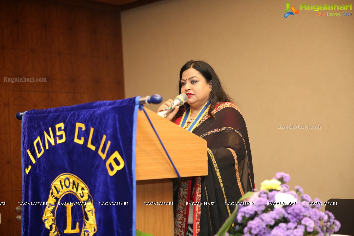 Lions Club of Hyderabad Petals 12th Installation & 11th Charter Night at Hyatt Place - Theme: Chennai Express