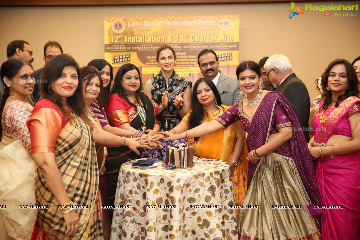 Lions Club of Hyderabad Petals 12th Installation & 11th Charter Night at Hyatt Place - Theme: Chennai Express