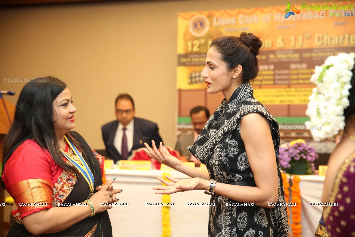 Lions Club of Hyderabad Petals 12th Installation & 11th Charter Night at Hyatt Place - Theme: Chennai Express