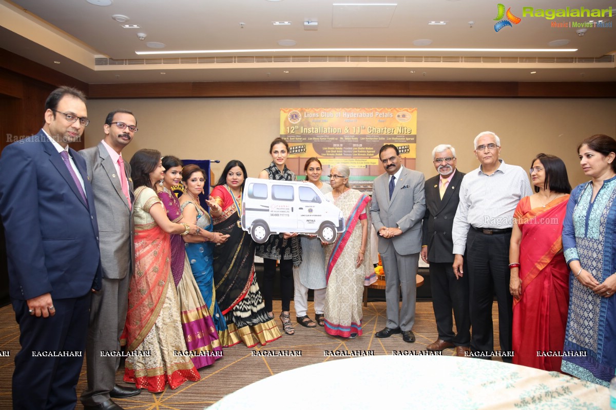 Lions Club of Hyderabad Petals 12th Installation & 11th Charter Night at Hyatt Place - Theme: Chennai Express