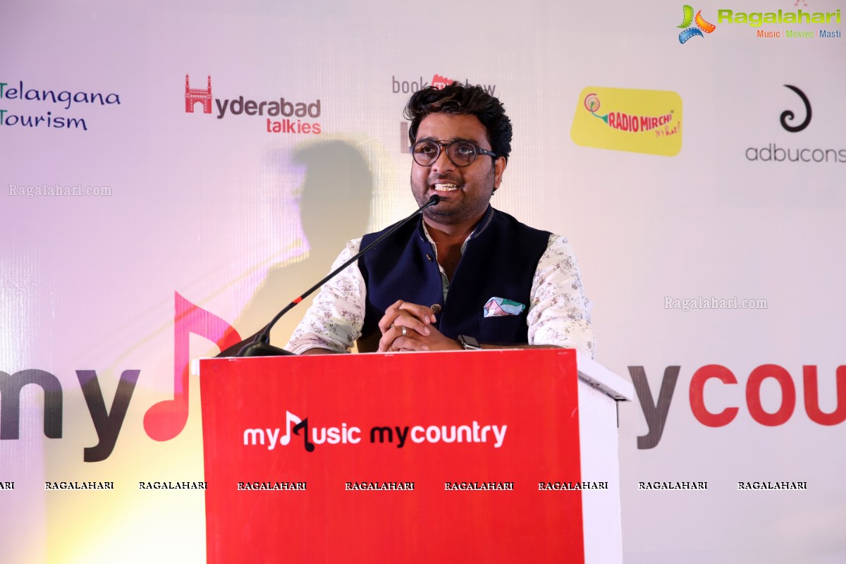 My Music My Country Arijit Singh Live in Concert Poster Launch at Cyber Conventions