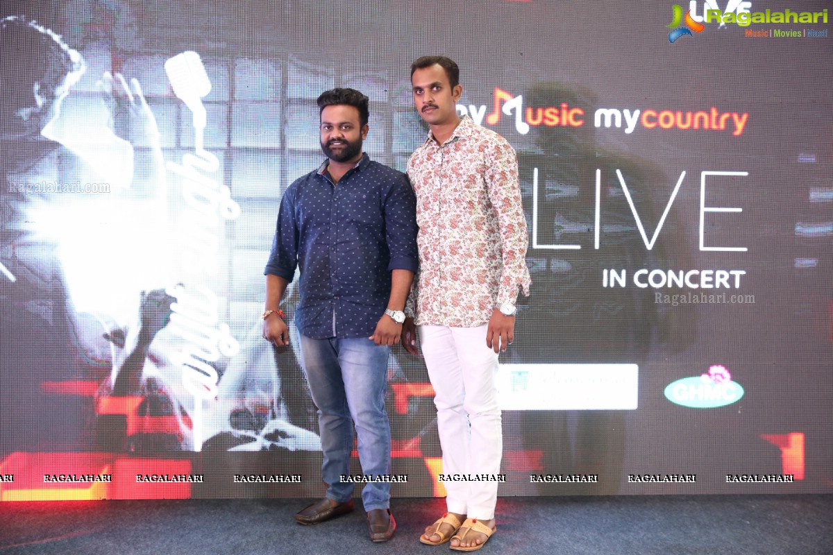 My Music My Country Arijit Singh Live in Concert Poster Launch at Cyber Conventions