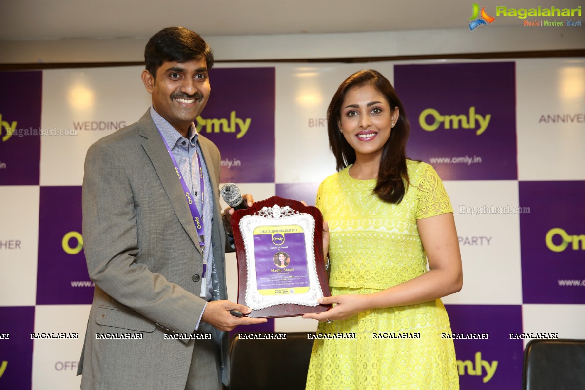 Omly App Logo Unveil by Ms. Madhu Shalini 