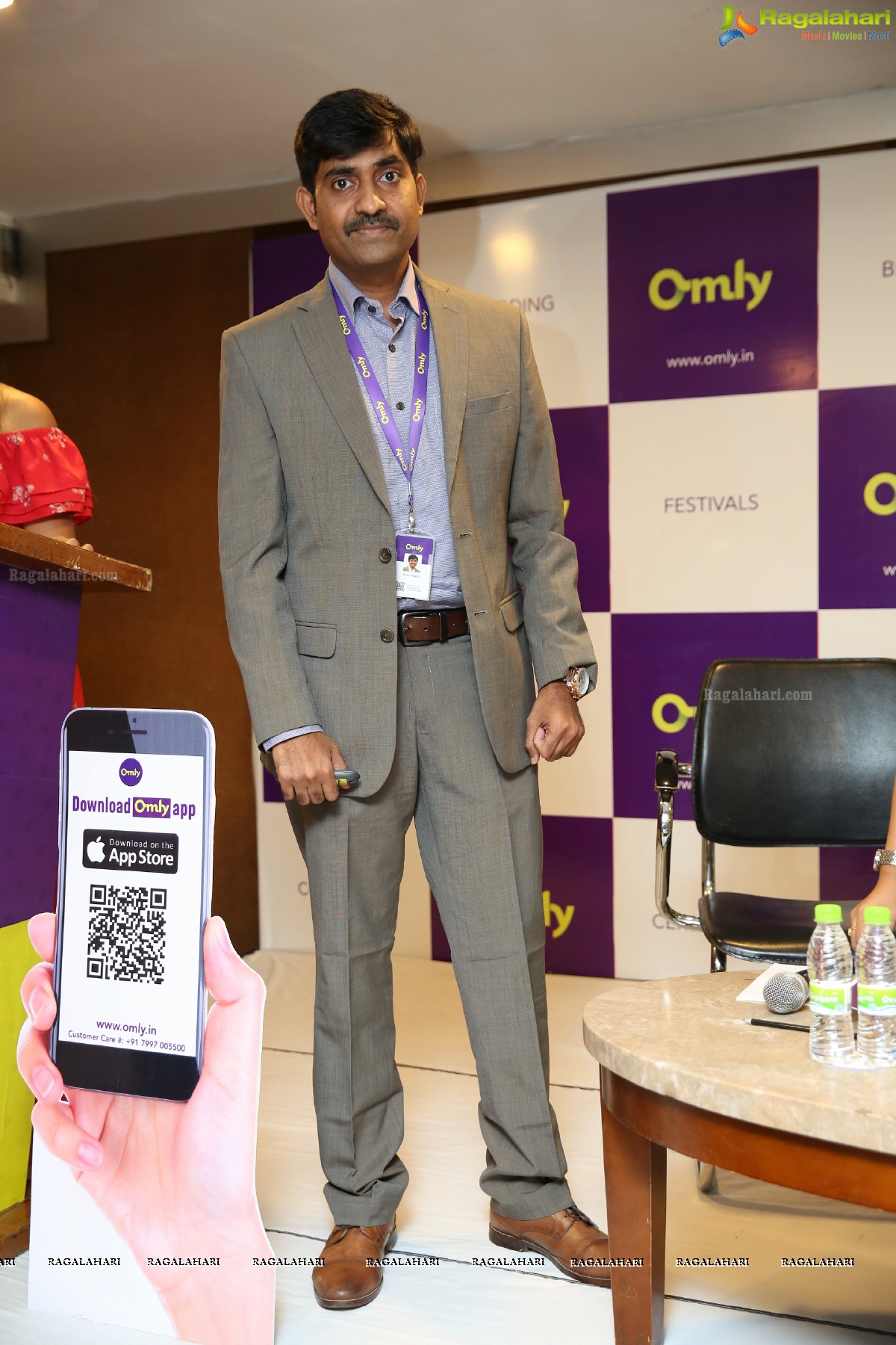 Omly App Logo Unveil by Ms. Madhu Shalini 