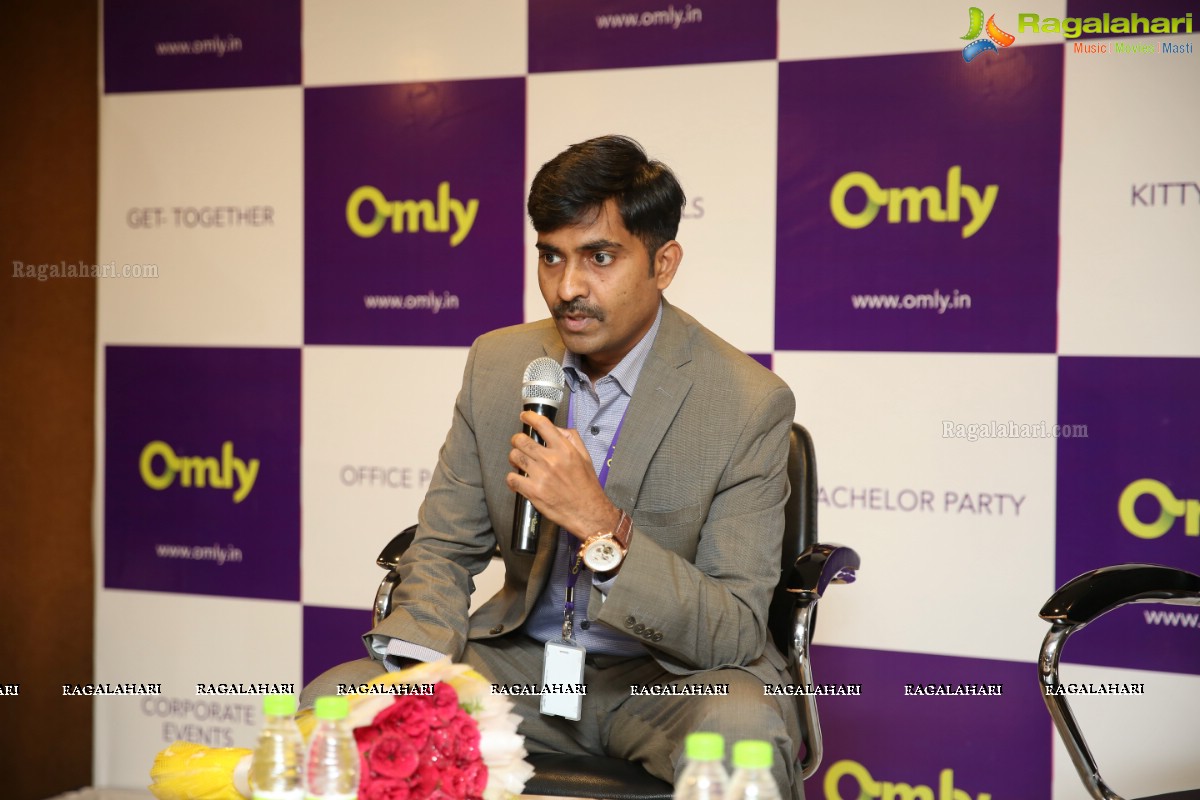 Omly App Logo Unveil by Ms. Madhu Shalini 