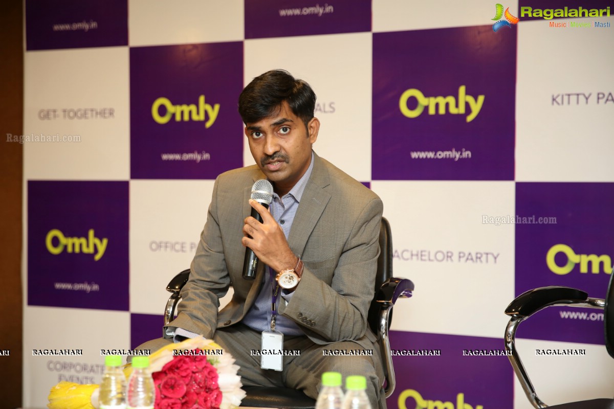 Omly App Logo Unveil by Ms. Madhu Shalini 