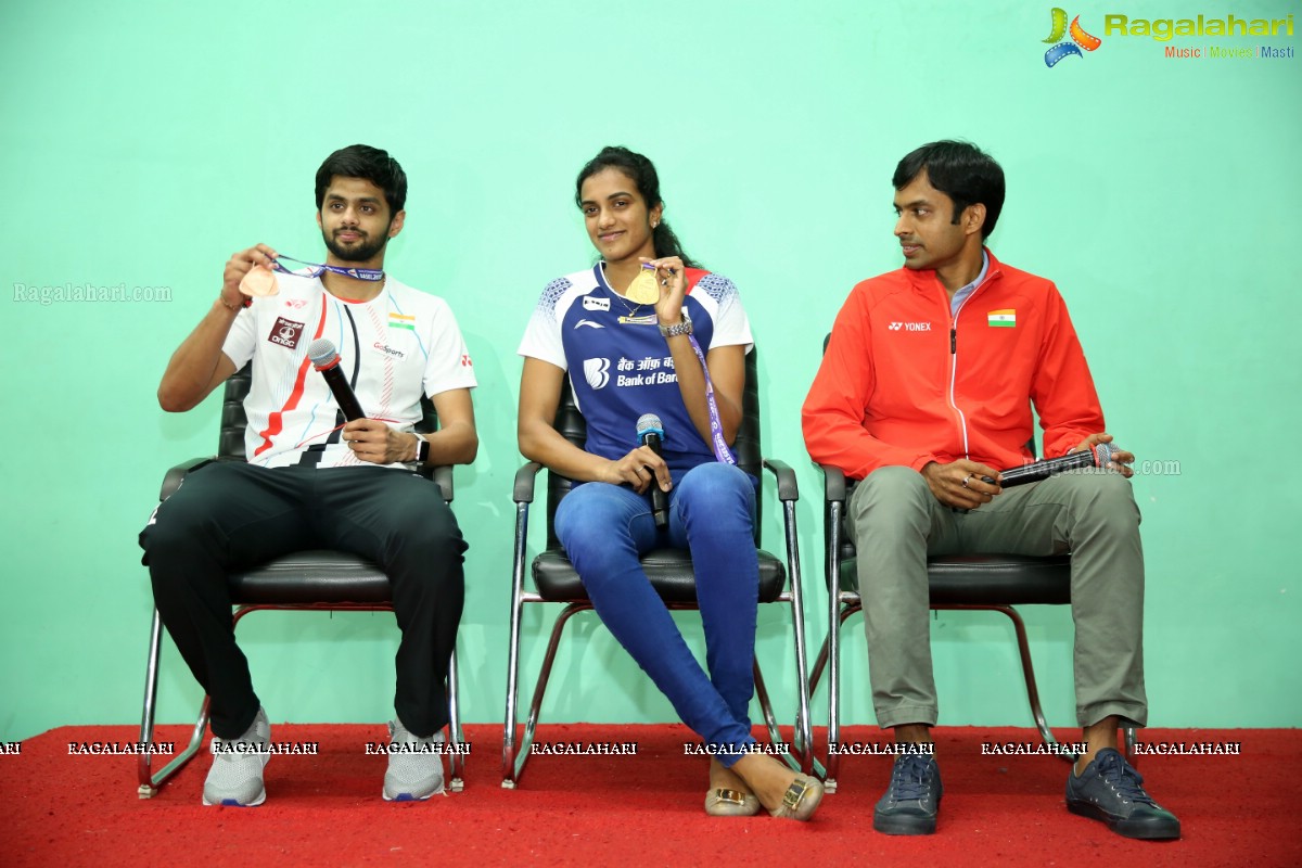 Pullela Gopichand Badminton Foundation Press Meet to Meet & Greet the Badminton Stars