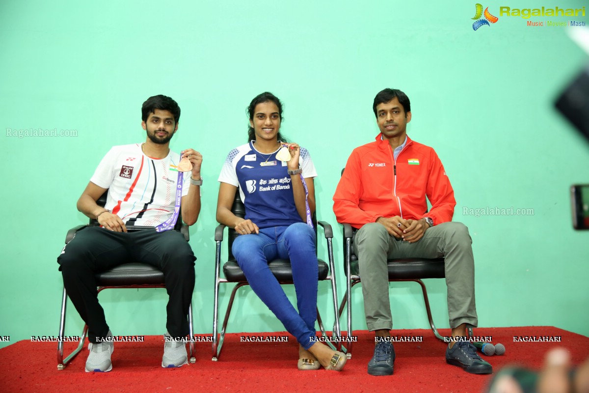 Pullela Gopichand Badminton Foundation Press Meet to Meet & Greet the Badminton Stars