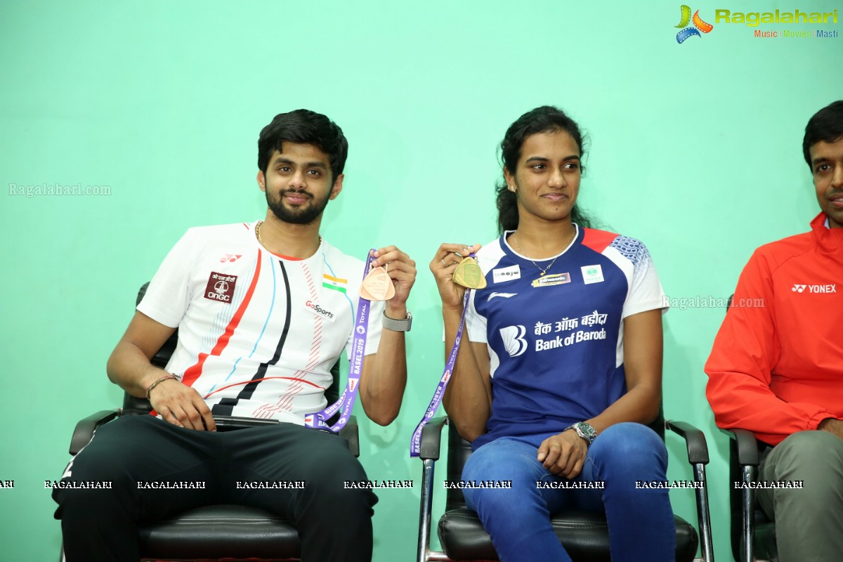 Pullela Gopichand Badminton Foundation Press Meet to Meet & Greet the Badminton Stars