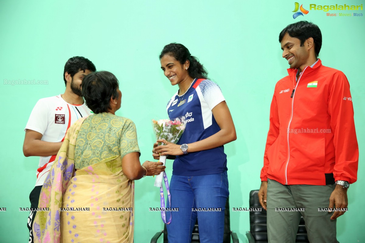 Pullela Gopichand Badminton Foundation Press Meet to Meet & Greet the Badminton Stars