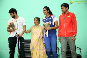 Badminton Stars PV Singhu & Sai Praneeth's Meet & Greet