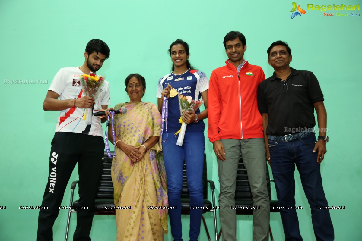 Pullela Gopichand Badminton Foundation Press Meet to Meet & Greet the Badminton Stars