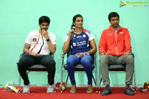 Badminton Stars PV Singhu & Sai Praneeth's Meet & Greet