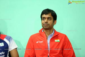 Badminton Stars PV Singhu & Sai Praneeth's Meet & Greet