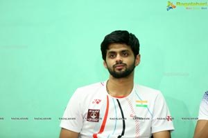 Badminton Stars PV Singhu & Sai Praneeth's Meet & Greet