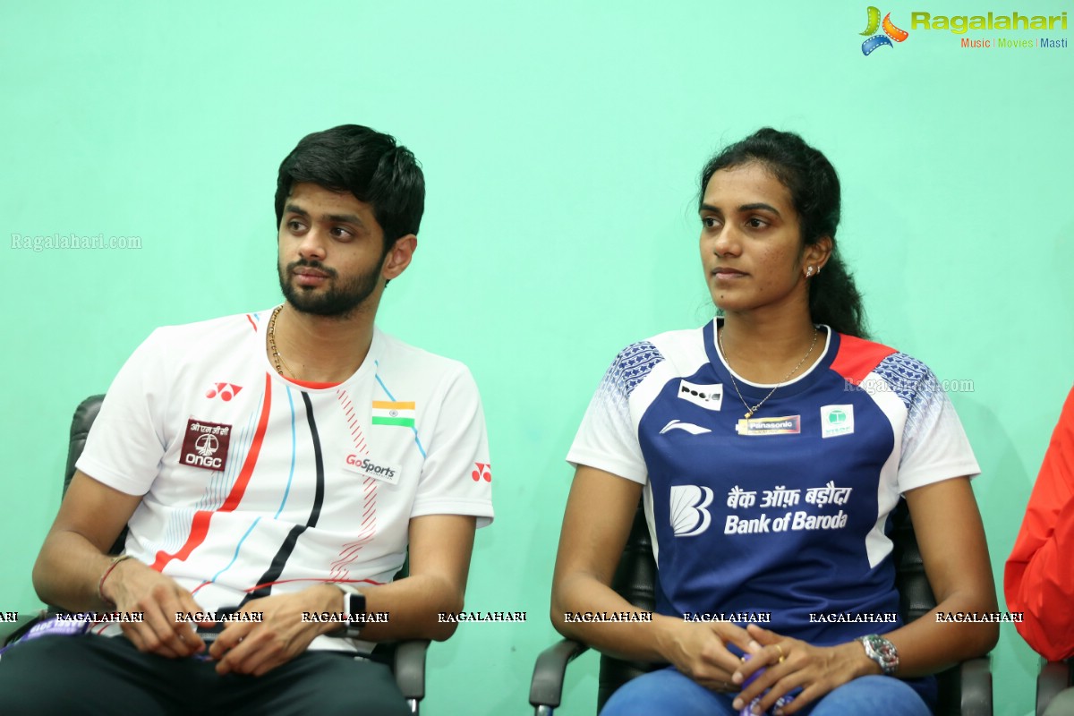 Pullela Gopichand Badminton Foundation Press Meet to Meet & Greet the Badminton Stars