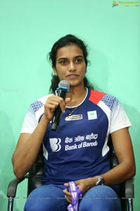 Badminton Stars PV Singhu & Sai Praneeth's Meet & Greet
