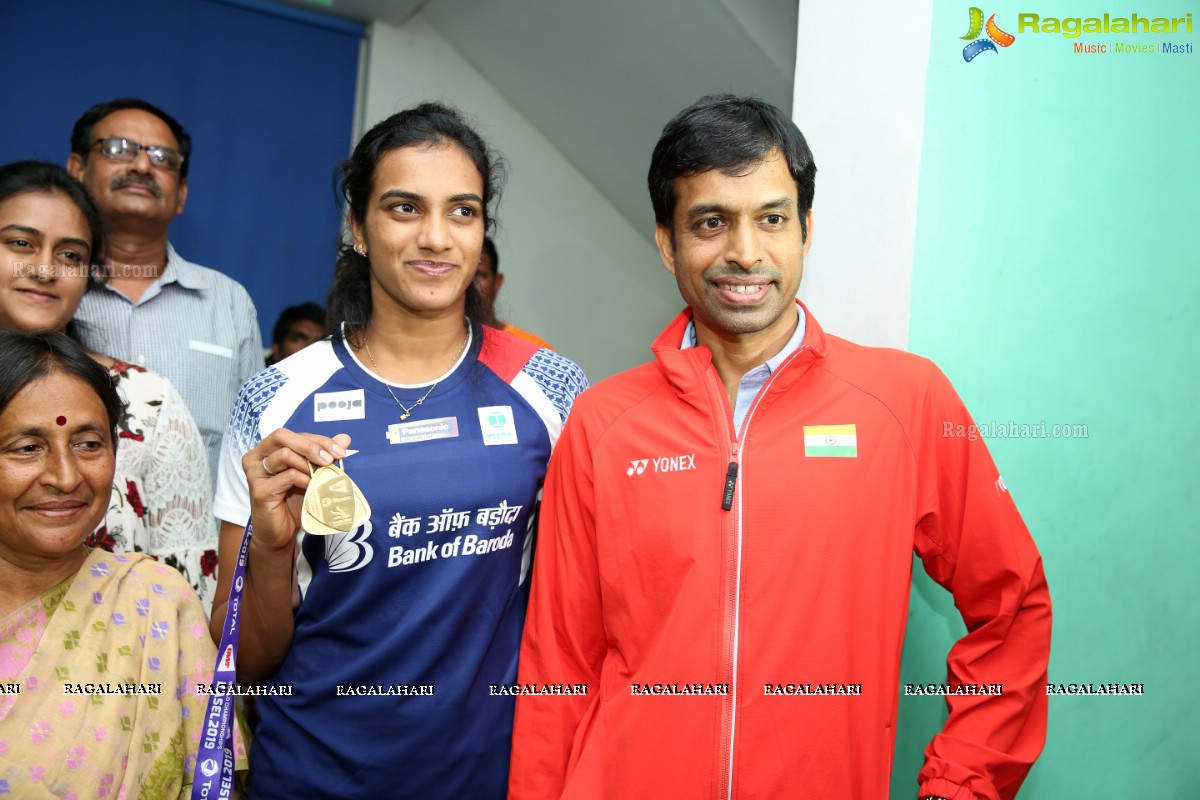 Pullela Gopichand Badminton Foundation Press Meet to Meet & Greet the Badminton Stars