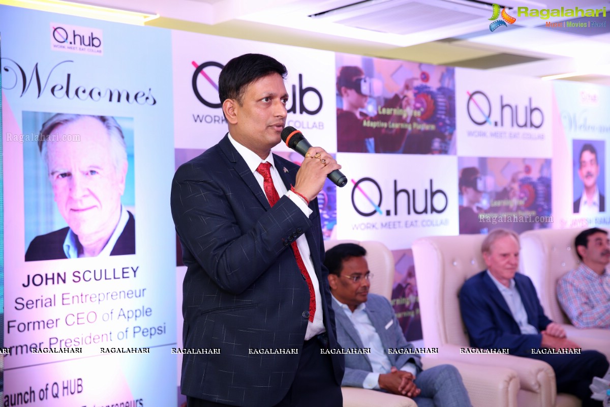 Q Hub Launch, Meet and Greet with John Sculley Former CEO of Apple &  Former President of Pepsi