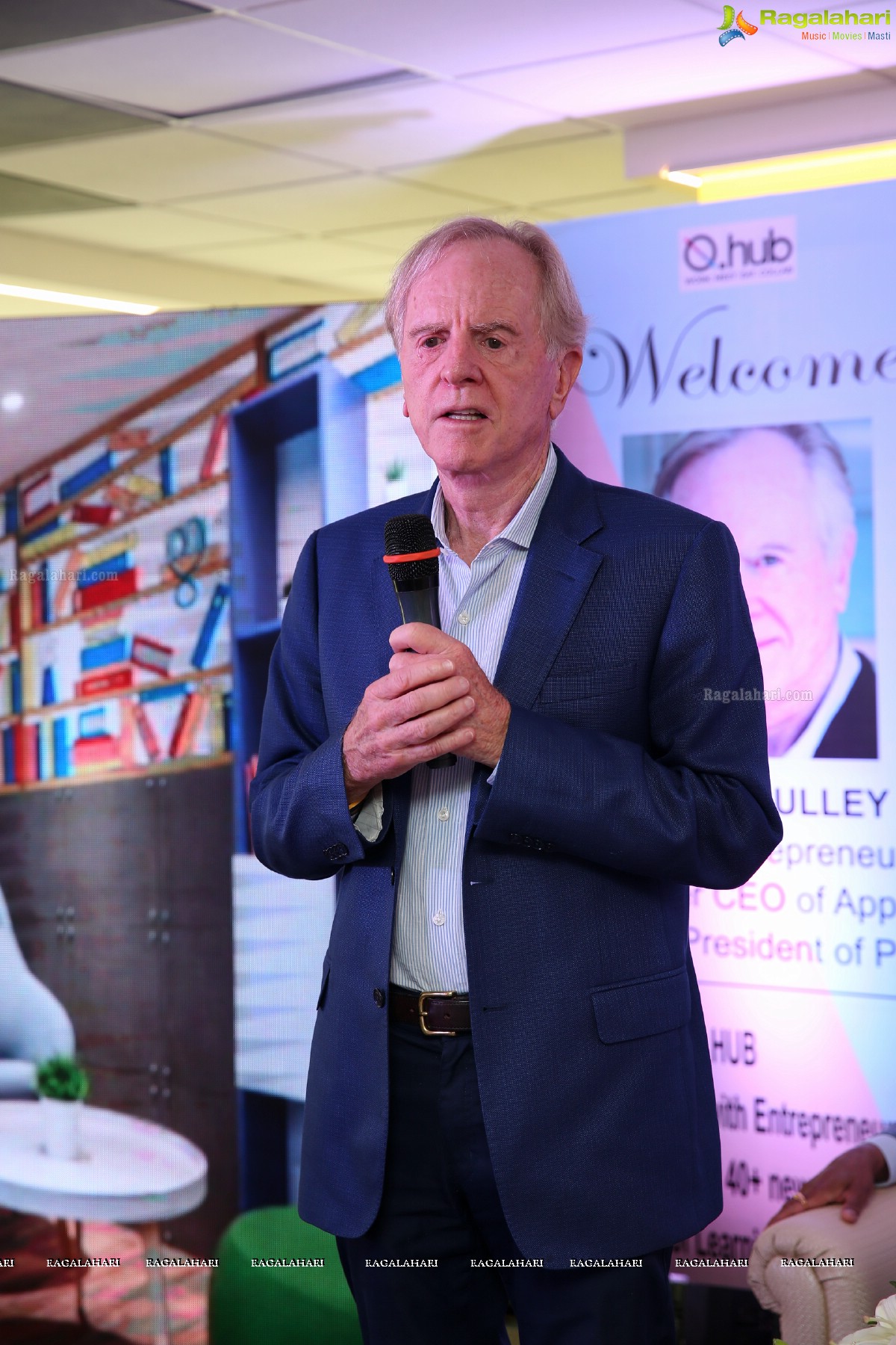 Q Hub Launch, Meet and Greet with John Sculley Former CEO of Apple &  Former President of Pepsi