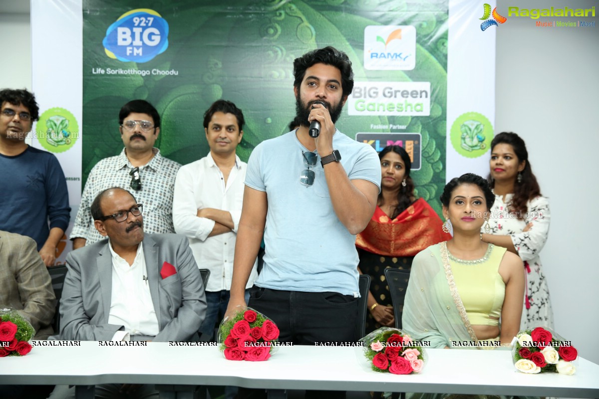 Ramky Big Green Ganesha 2019 Launch & Paper Collection Drive Vehicle Flag Off at 92.7 Big FM