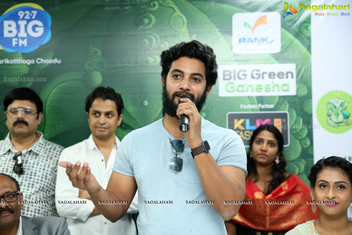 Ramky Big Green Ganesha 2019 Launch & Paper Collection Drive Vehicle Flag Off at 92.7 Big FM