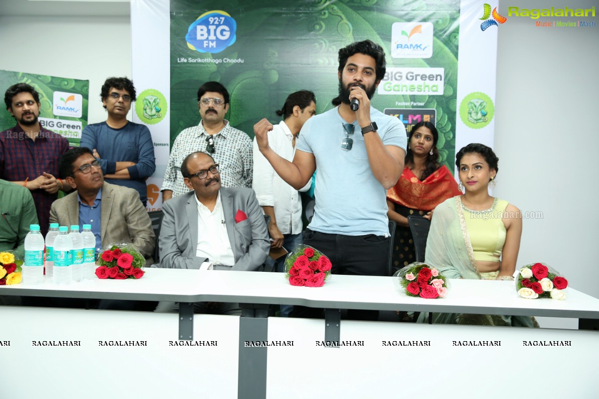 Ramky Big Green Ganesha 2019 Launch & Paper Collection Drive Vehicle Flag Off at 92.7 Big FM