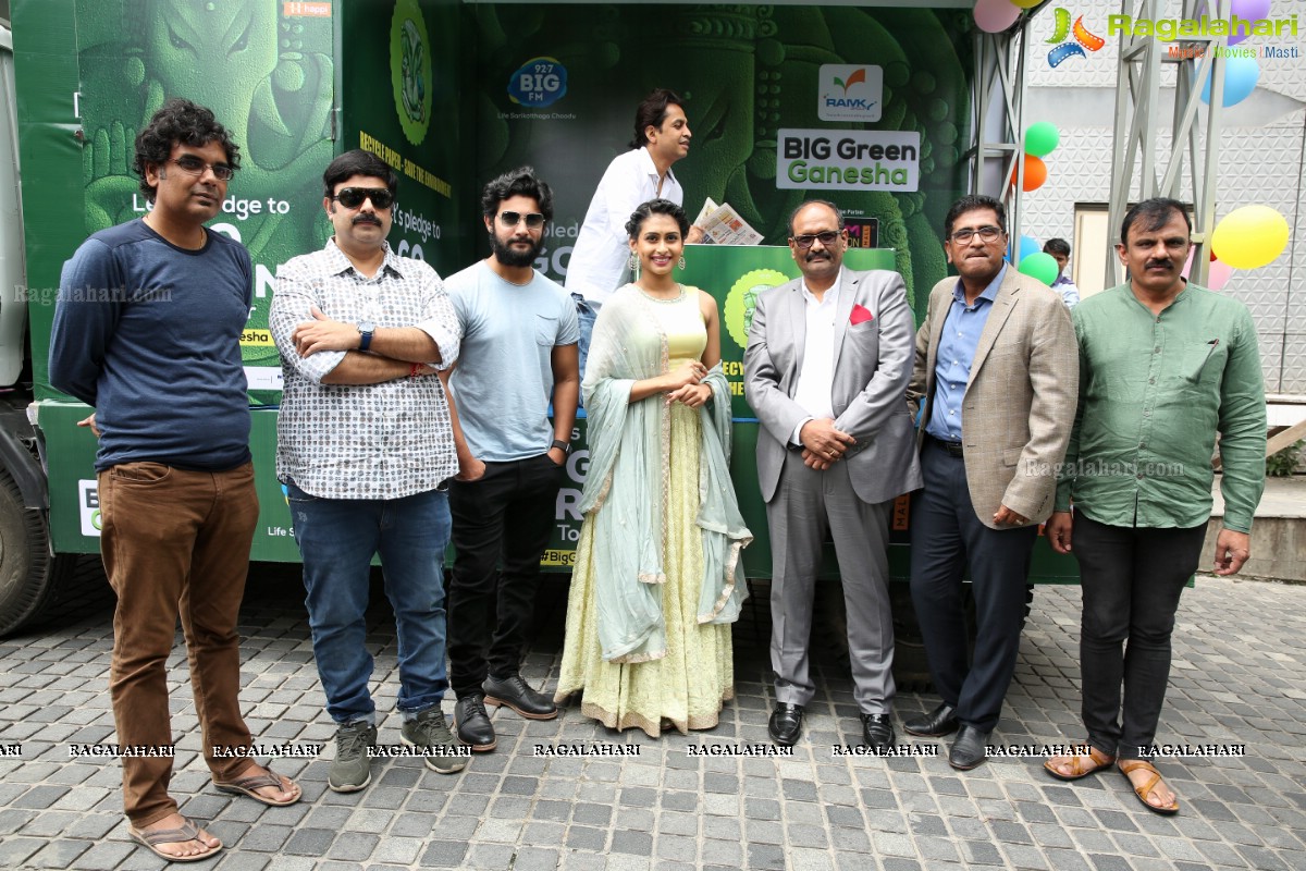 Ramky Big Green Ganesha 2019 Launch & Paper Collection Drive Vehicle Flag Off at 92.7 Big FM