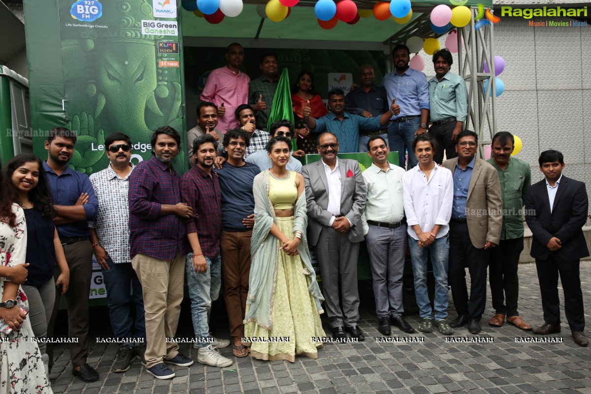 Ramky Big Green Ganesha 2019 Launch & Paper Collection Drive Vehicle Flag Off at 92.7 Big FM