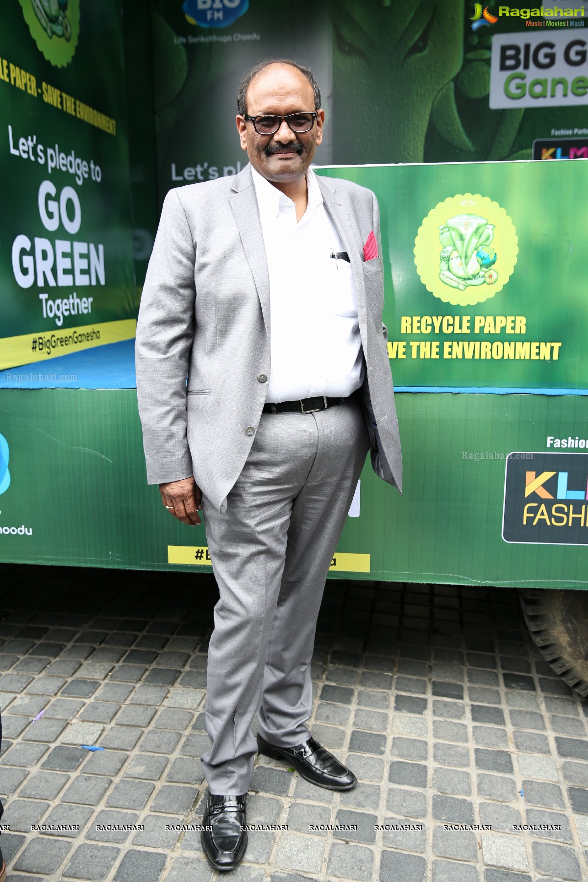 Ramky Big Green Ganesha 2019 Launch & Paper Collection Drive Vehicle Flag Off at 92.7 Big FM