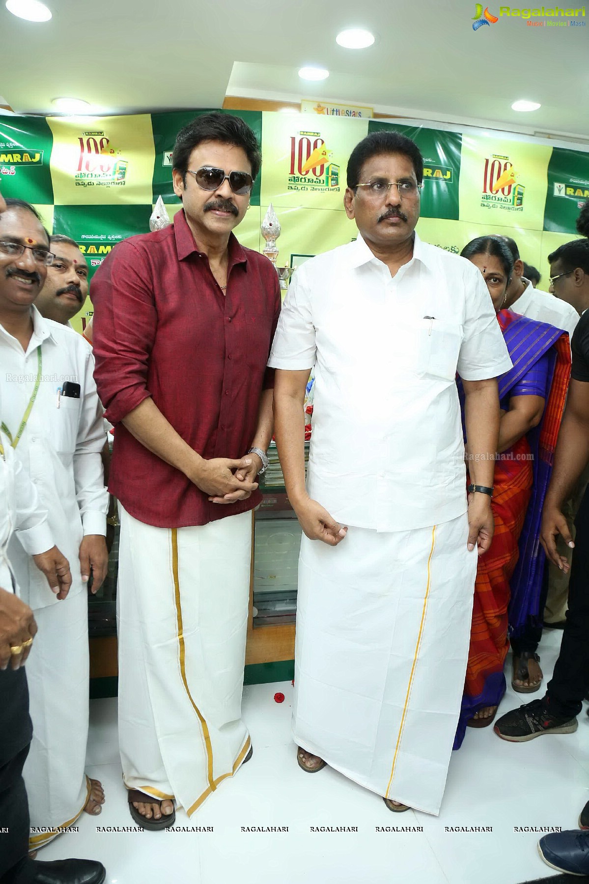 RamRaj Cotton Showroom Launch By Venkatesh Daggubati in Nellore