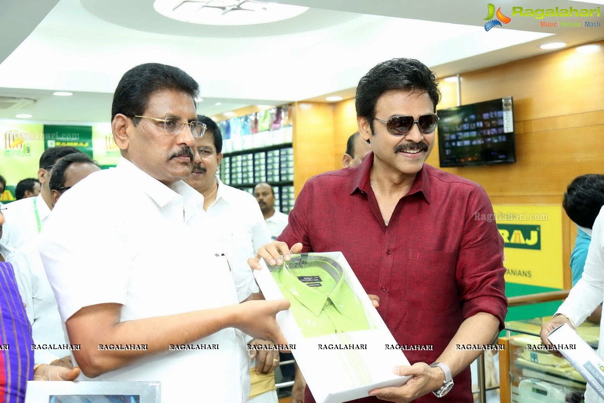 RamRaj Cotton Showroom Launch By Venkatesh Daggubati in Nellore