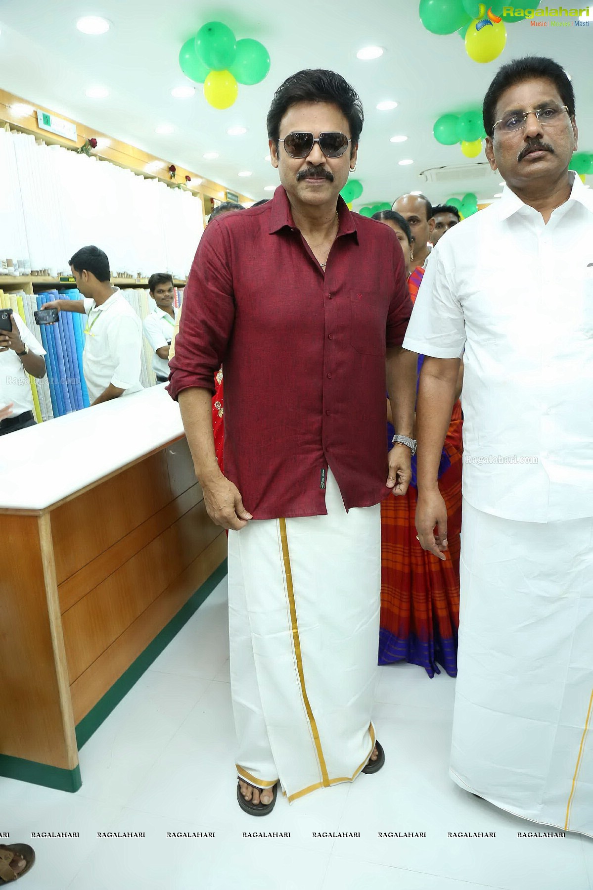 RamRaj Cotton Showroom Launch By Venkatesh Daggubati in Nellore